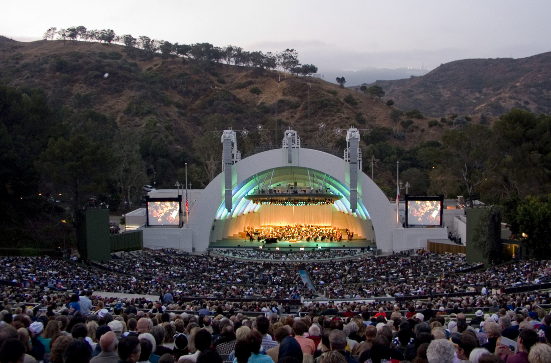 Southern California by train: Hollywood Bowl